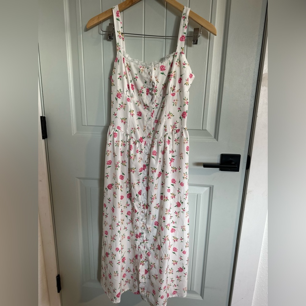 Floral corset dress